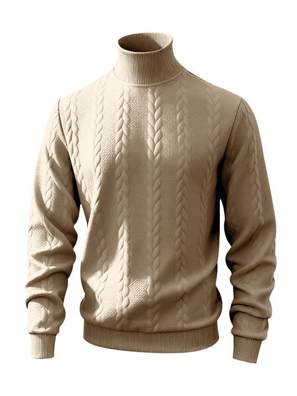 Pull col rond maille fine coton mélangé