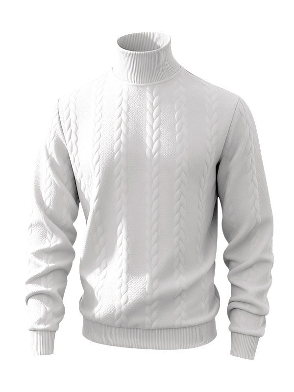 Pull col rond maille fine coton mélangé