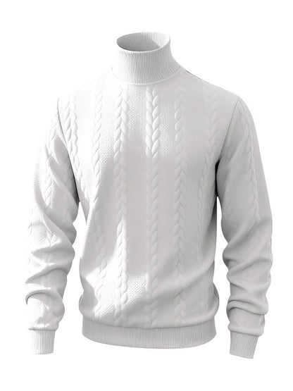 Pull col rond maille fine coton mélangé