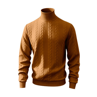 Pull col rond maille fine coton mélangé