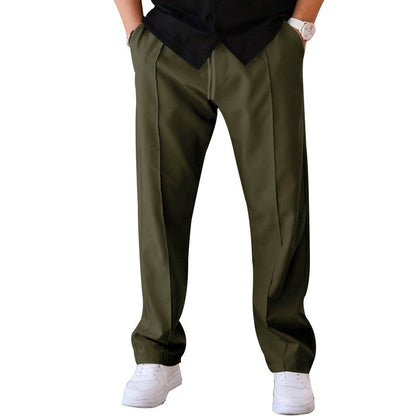 Pantalon chino ajusté coton doux